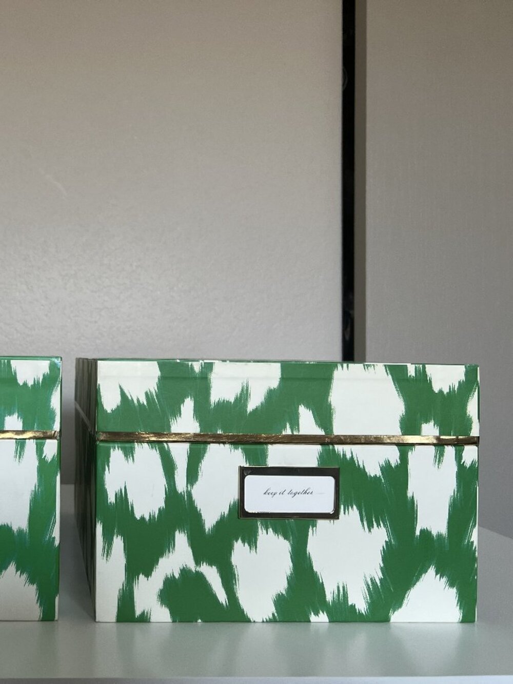 Kate Spade Decorative Storage Boxes (Set of 2) - Picture 2 of 8